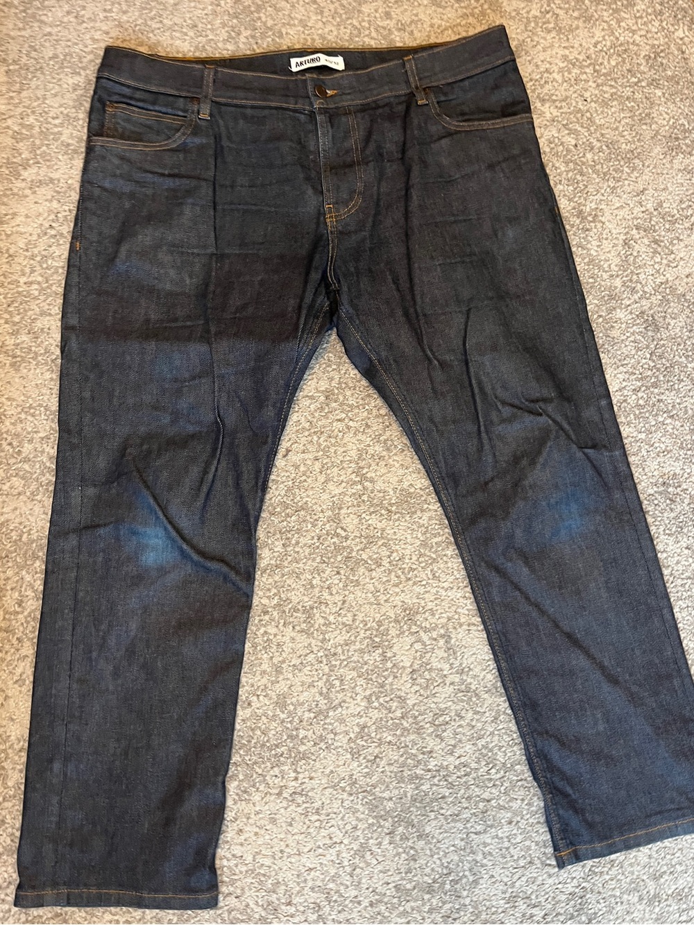 Arturo Men’s Indigo Straight Jeans Made In Canada
